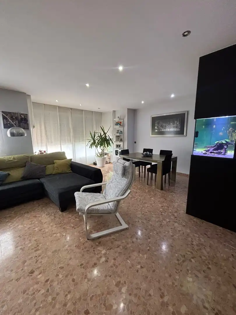 Sala d'estar de Pis en venda en Burriana / Borriana amb Aire condicionat, Calefacció i Terrassa