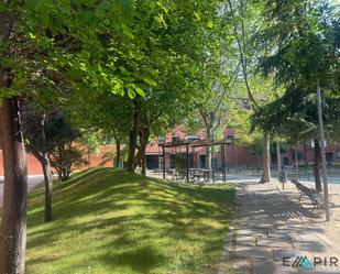 Exterior view of Flat for sale in  Madrid Capital  with Heating, Parquet flooring and Terrace