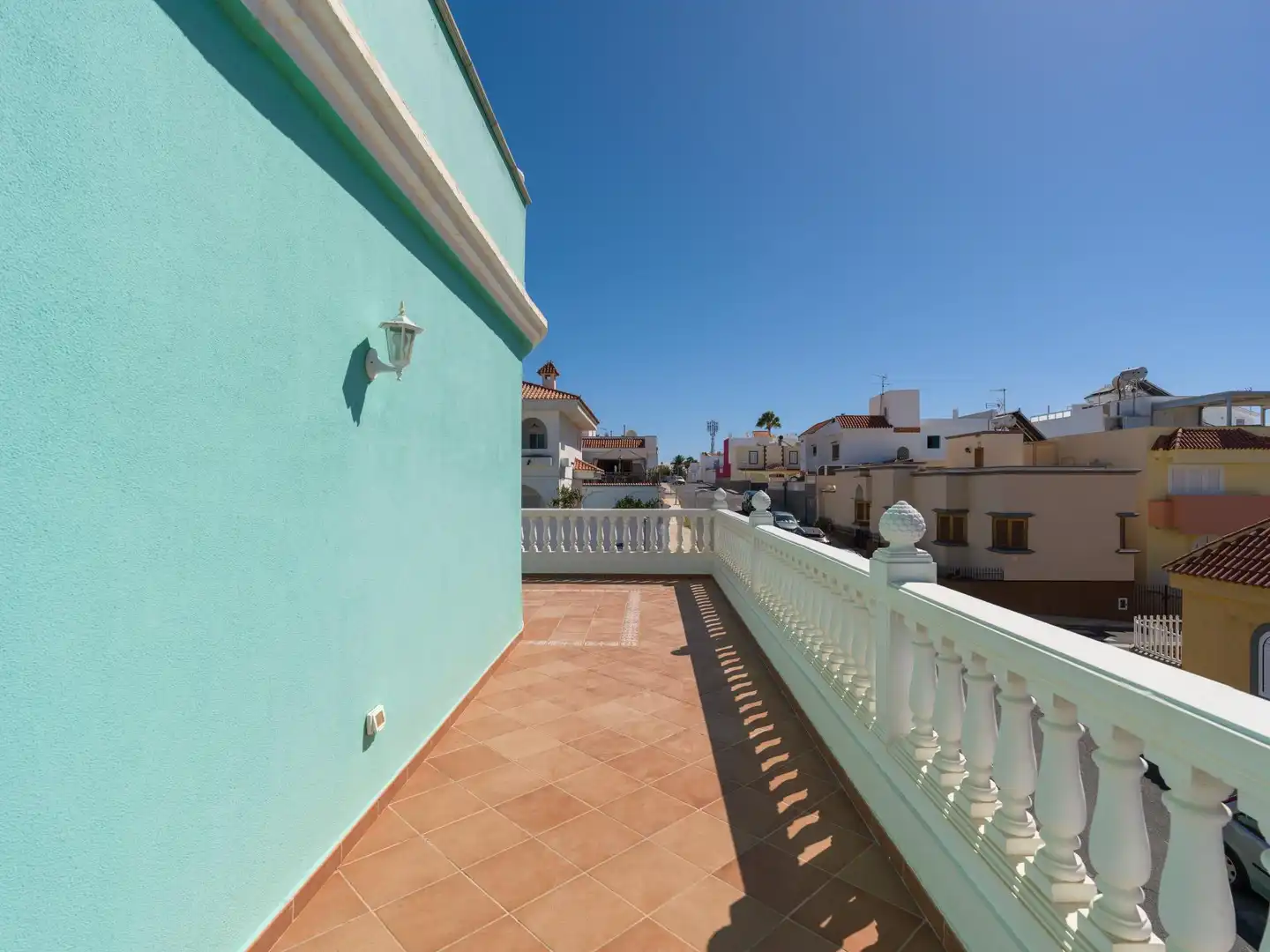 Terrassa de Casa o xalet en venda en San Bartolomé de Tirajana amb Aire condicionat, Jardí privat i Terrassa