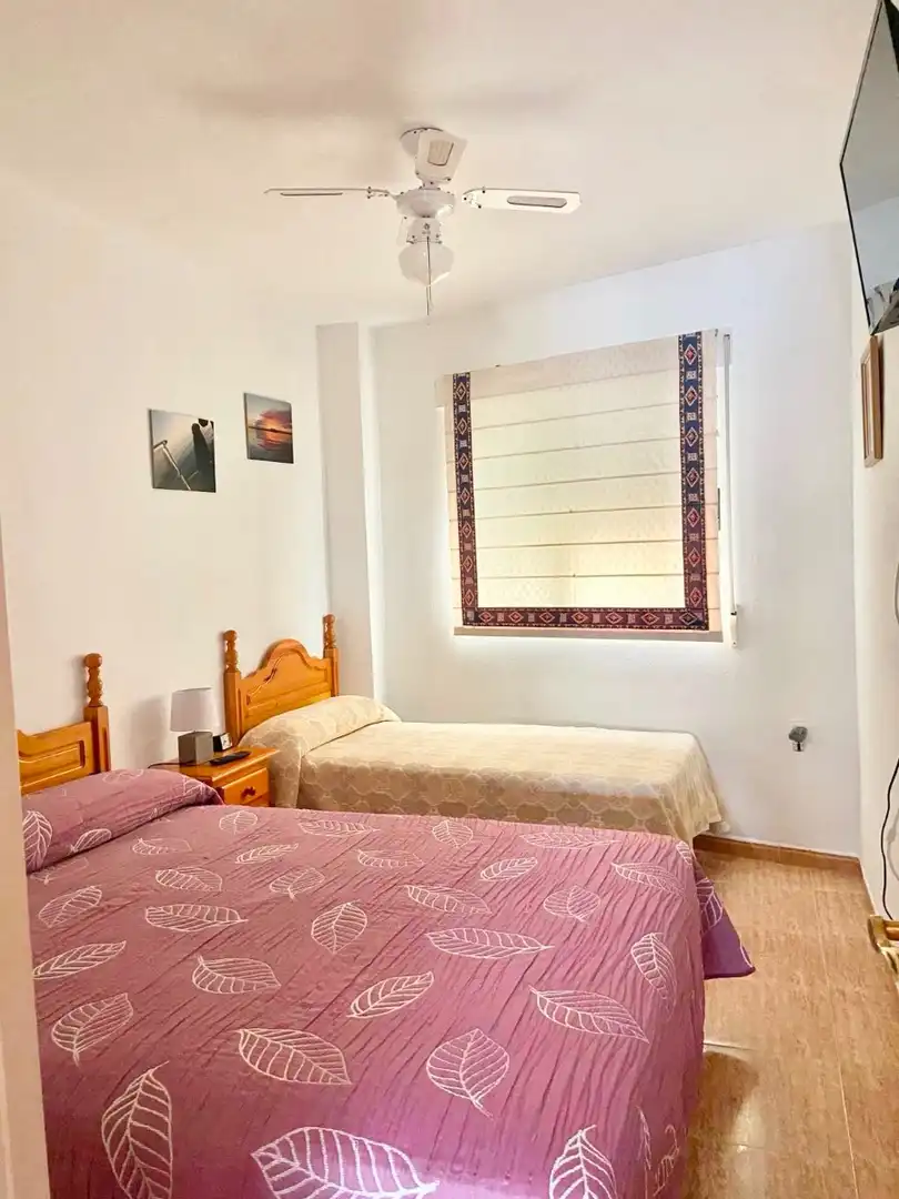 Schlafzimmer von Wohnungen zur Miete in Cartagena mit Klimaanlage, Möbliert und Waschmaschine