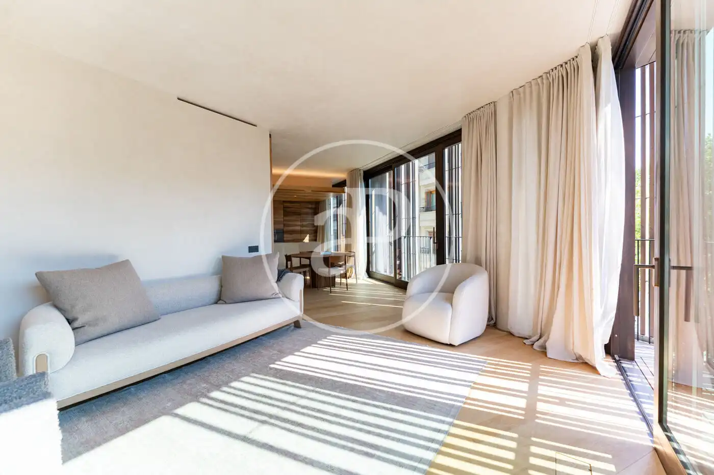 Sala d'estar de Pis en venda en  Palma de Mallorca amb Aire condicionat, Calefacció i Jardí privat