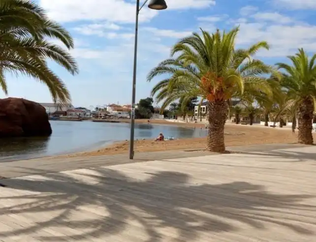 Außenansicht von Wohnung zum Verkauf in Mazarrón mit Klimaanlage, Balkon und Gemeinschaftspool