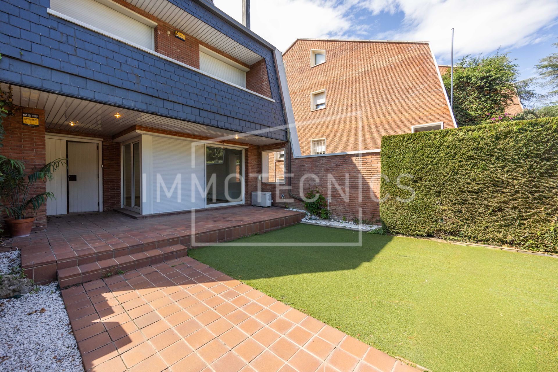 Garden of Single-family semi-detached for sale in L'Ametlla del Vallès  with Air Conditioner, Heating and Private garden