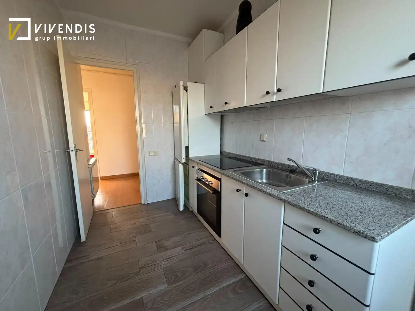 Kitchen of Flat for sale in Lleida  with Heating, Storage room and Balcony