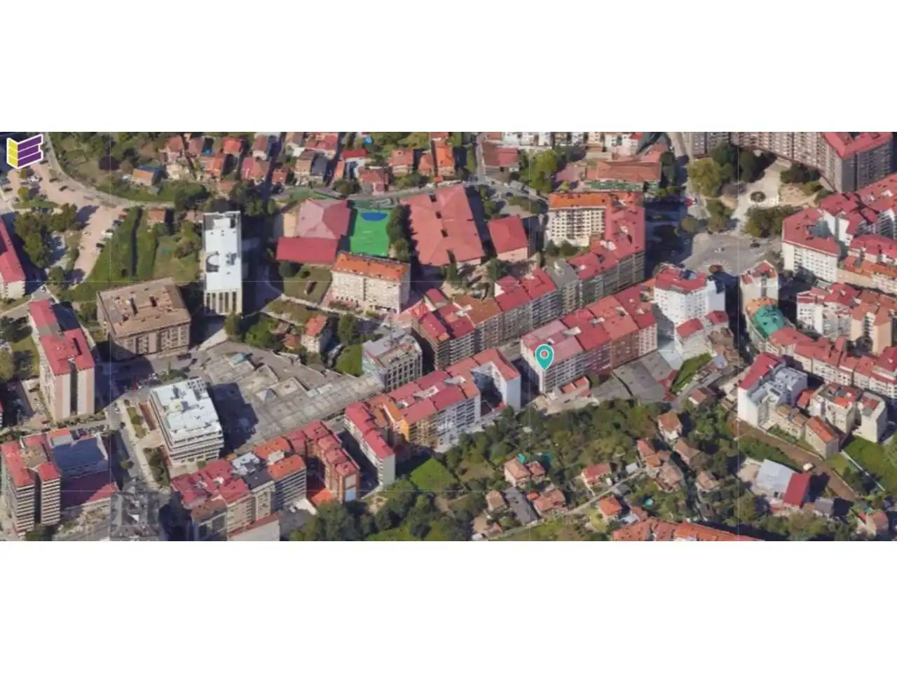 Vista exterior de Ático en venta en Vigo  con Calefacción, Parquet y Trastero