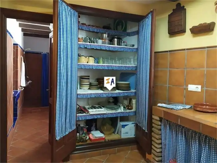 Cuina de Casa adosada en venda en Alfarnatejo amb Terrassa i Traster