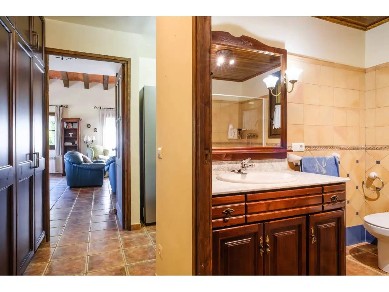 Baño de Casa o chalet en venta en Castell de l'Areny con Calefacción, Jardín privado y Terraza