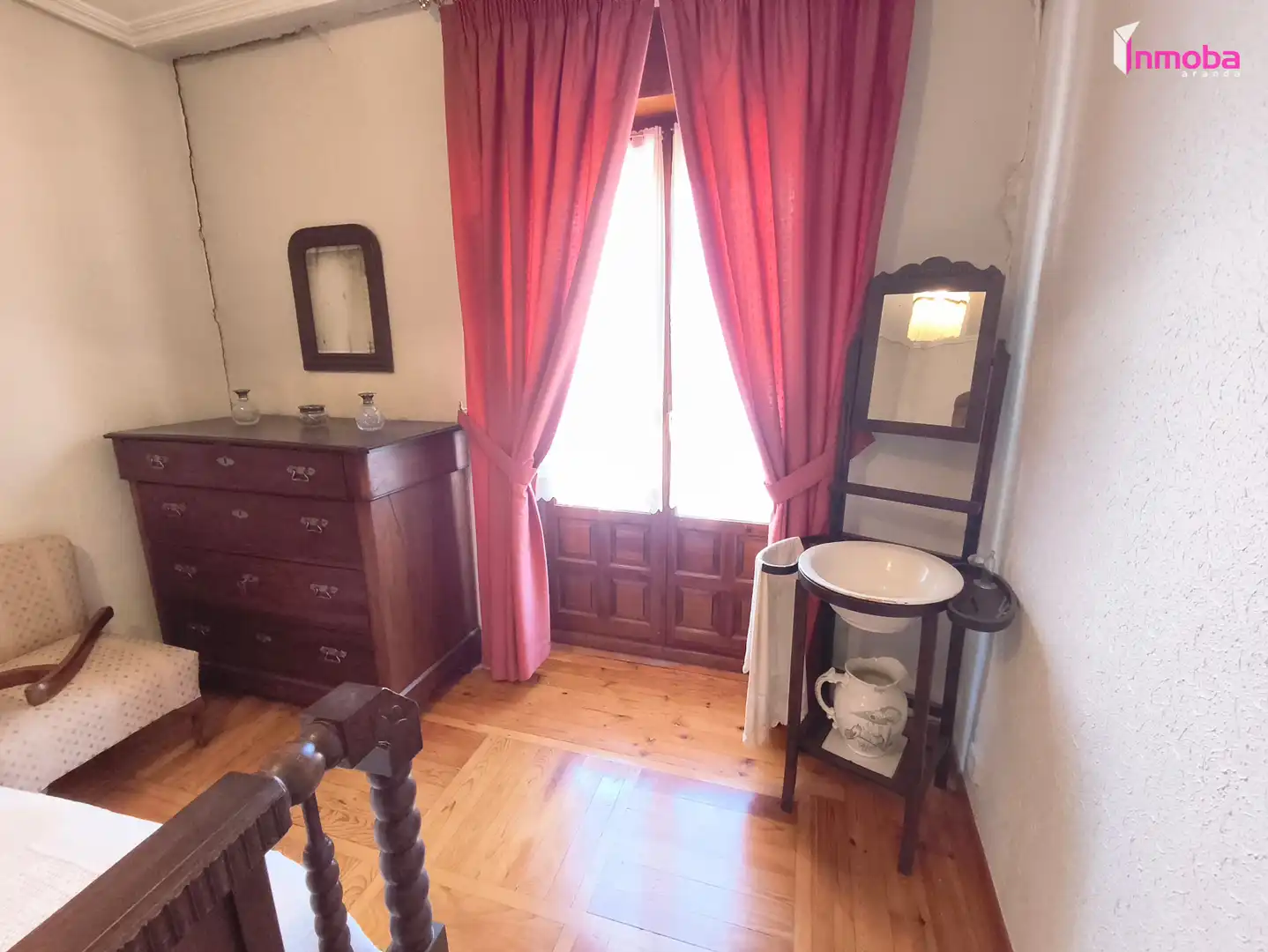 Schlafzimmer von Wohnung zum Verkauf in Aranda de Duero mit Heizung, Parkett und Balkon