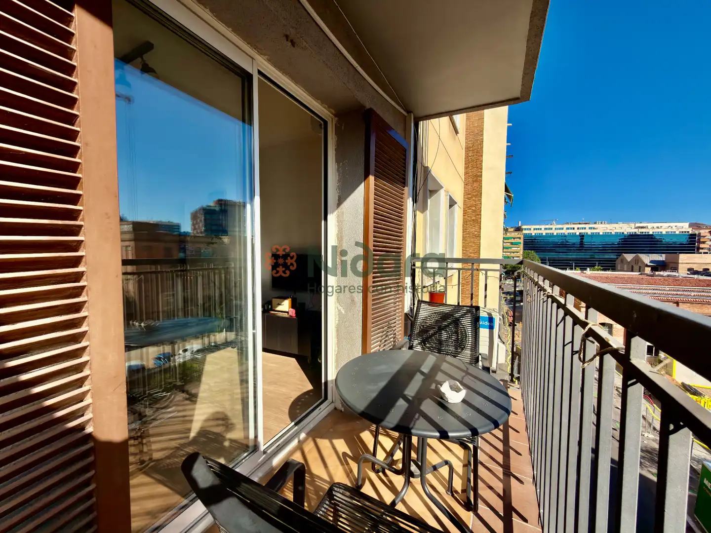 Balcony of Flat for sale in Barcelona  with Air Conditioner, Heating and Parquet flooring