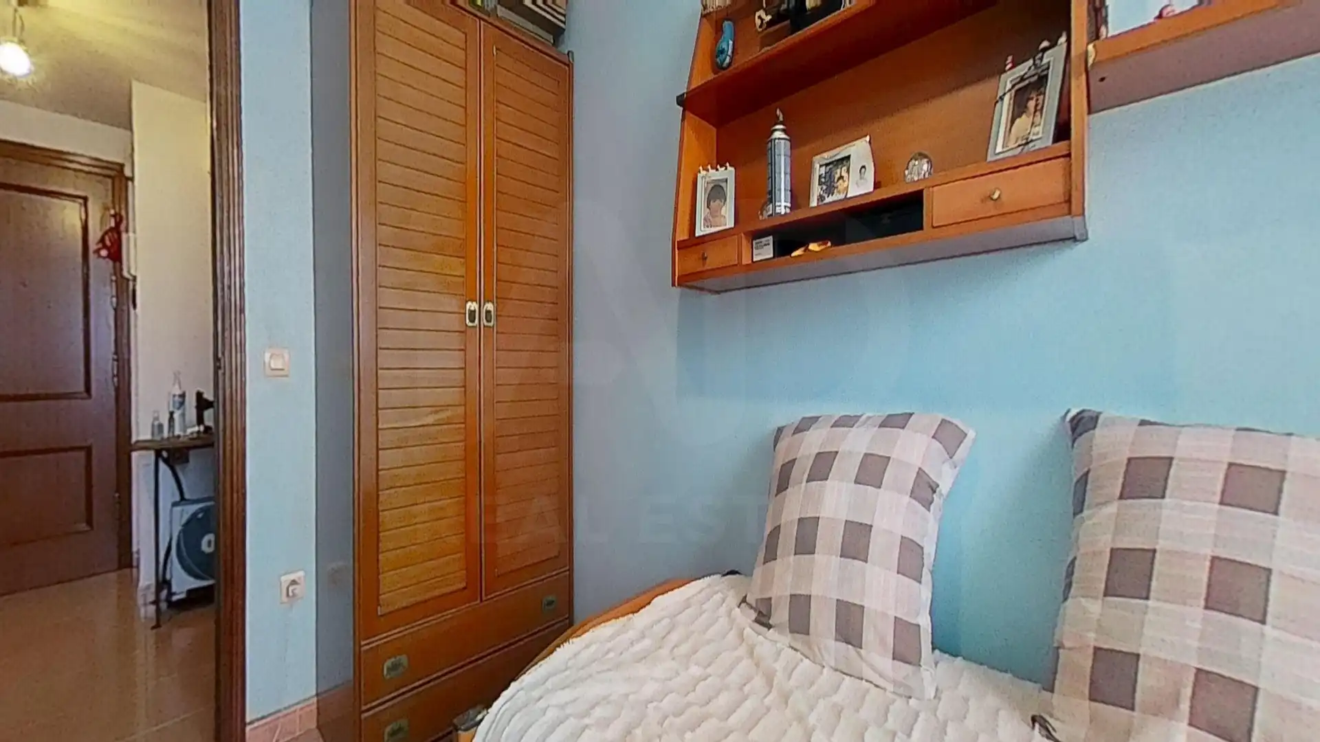 Schlafzimmer von Maisonette zum Verkauf in Castellón de la Plana / Castelló de la Plana mit Klimaanlage, Heizung und Terrasse