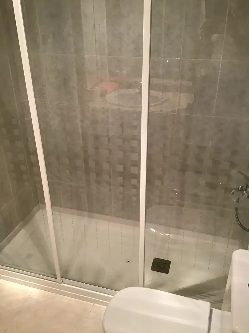 Baño de Casa adosada en venta en Santa Coloma de Farners con Calefacción, Jardín privado y Terraza