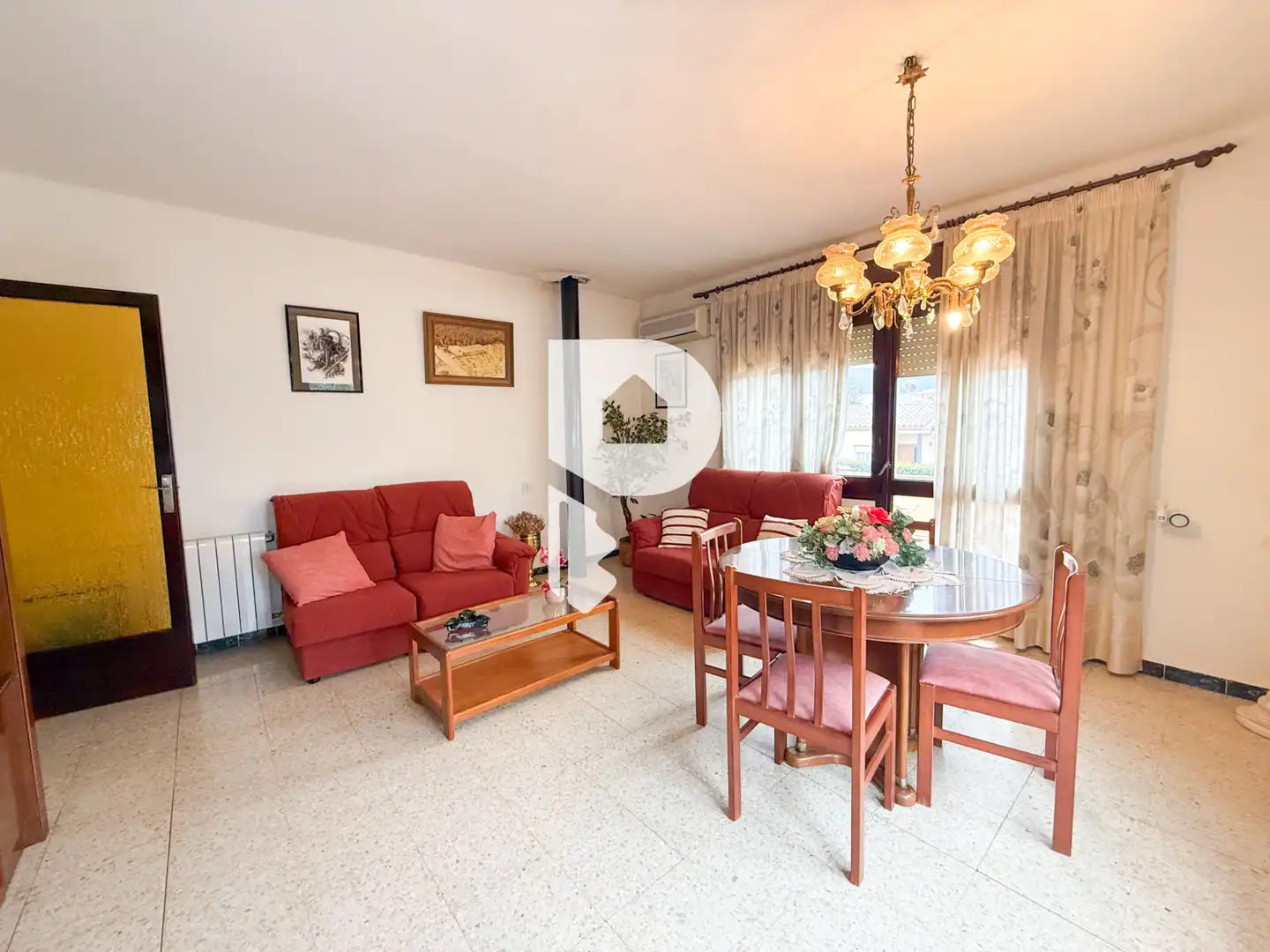 Sala de estar de Casa o chalet en venta en Collbató con Aire acondicionado, Jardín privado y Terraza
