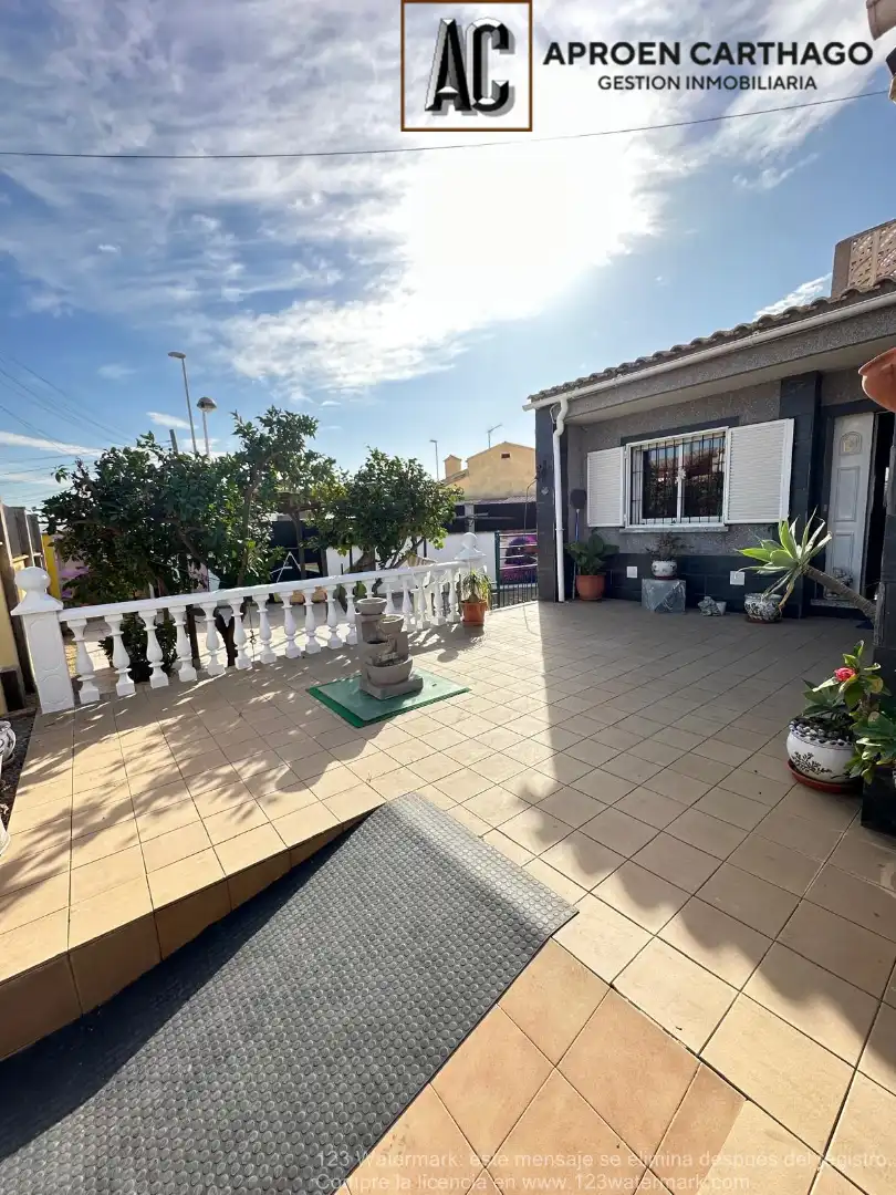 Vista exterior de Casa o chalet en venta en Cartagena con Aire acondicionado, Calefacción y Jardín privado