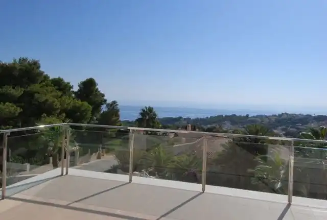 Terraza de Casa o chalet en venta en Moraira con Aire acondicionado, Calefacción y Jardín privado
