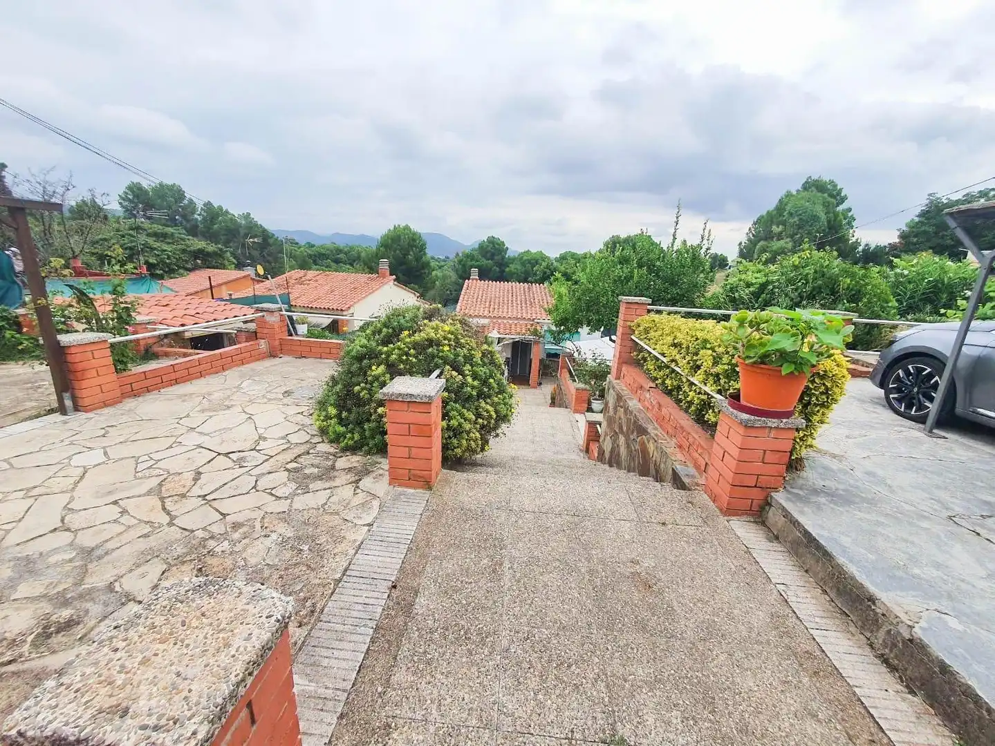 Vista exterior de Casa o chalet en venta en Esparreguera con Aire acondicionado, Jardín privado y Piscina