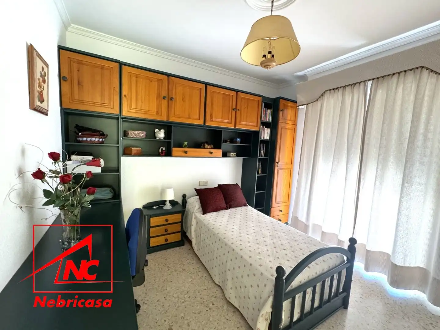Bedroom of Houses for sale in Lebrija  with Air Conditioner and Private garden