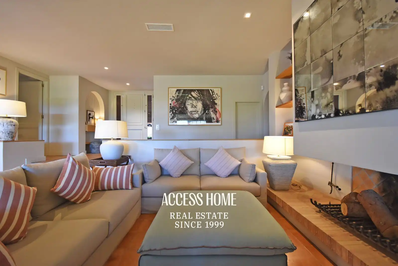 Living room of Houses for rent in Sant Vicenç de Montalt  with Air Conditioner, Heating and Swimming Pool
