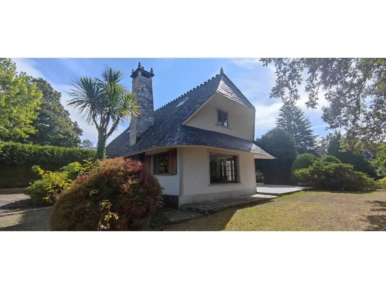 Außenansicht von Haus oder Chalet zum Verkauf in O Corgo   mit Heizung, Privatgarten und Terrasse