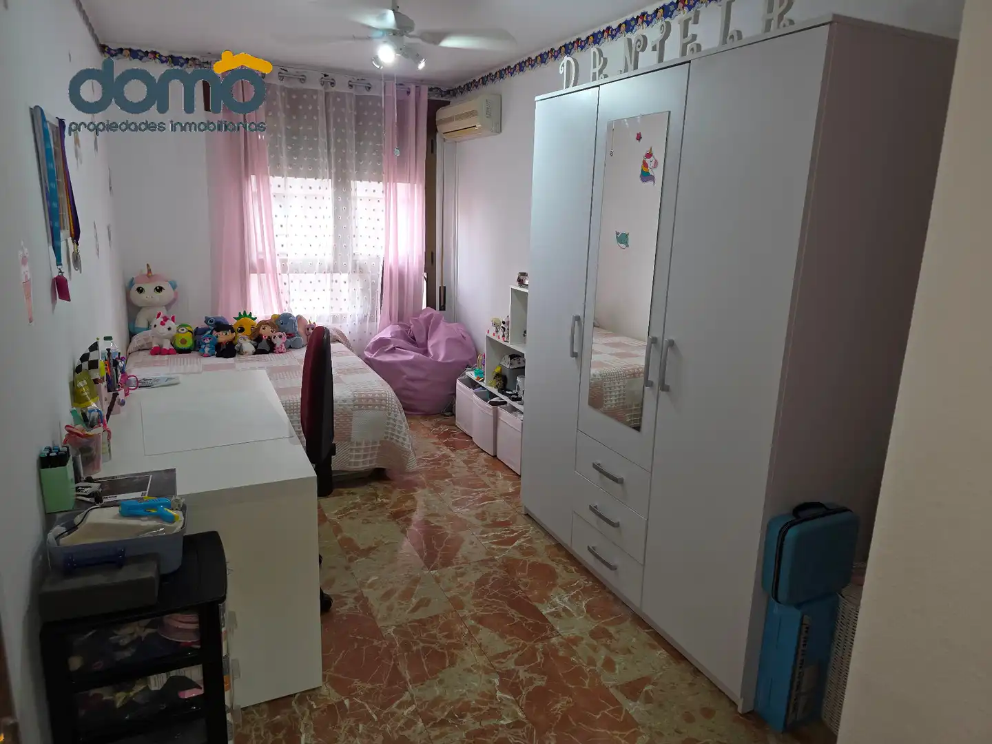 Bedroom of Flat for sale in El Ejido  with Air Conditioner, Parquet flooring and Terrace