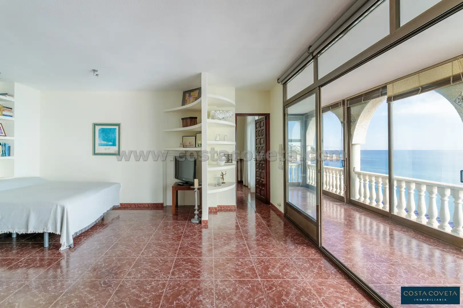 Bedroom of Houses for sale in El Campello  with Air Conditioner, Private garden and Terrace
