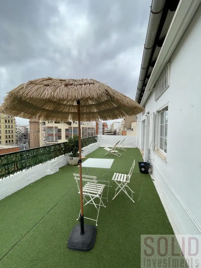 Terraza de Ático en venta en Valencia con Terraza