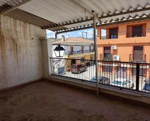 Exterior view of Single-family semi-detached for sale in Campotéjar  with Terrace and Balcony