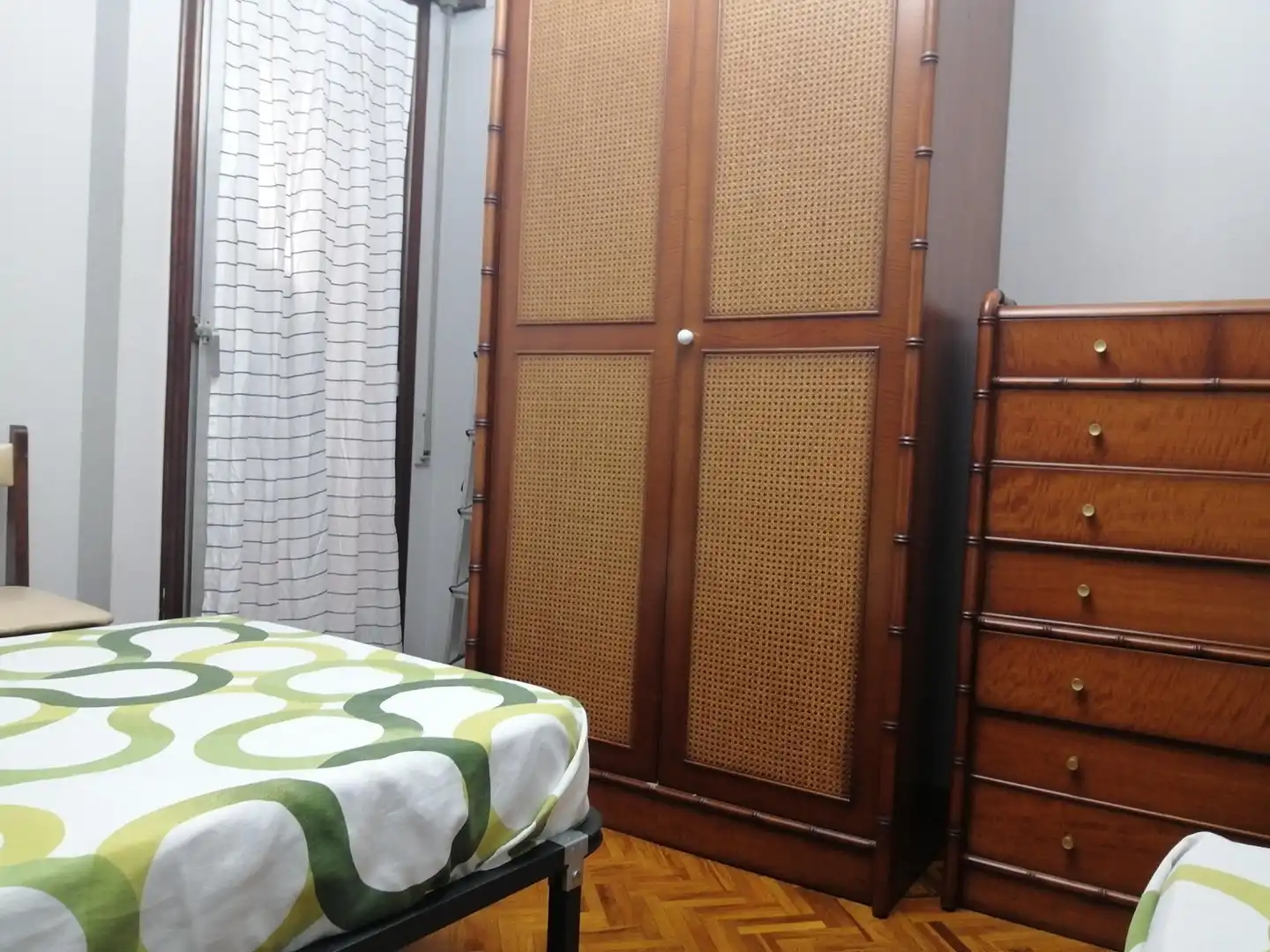 Bedroom of Flat for sale in Ourense Capital   with Parquet flooring, Terrace and Storage room