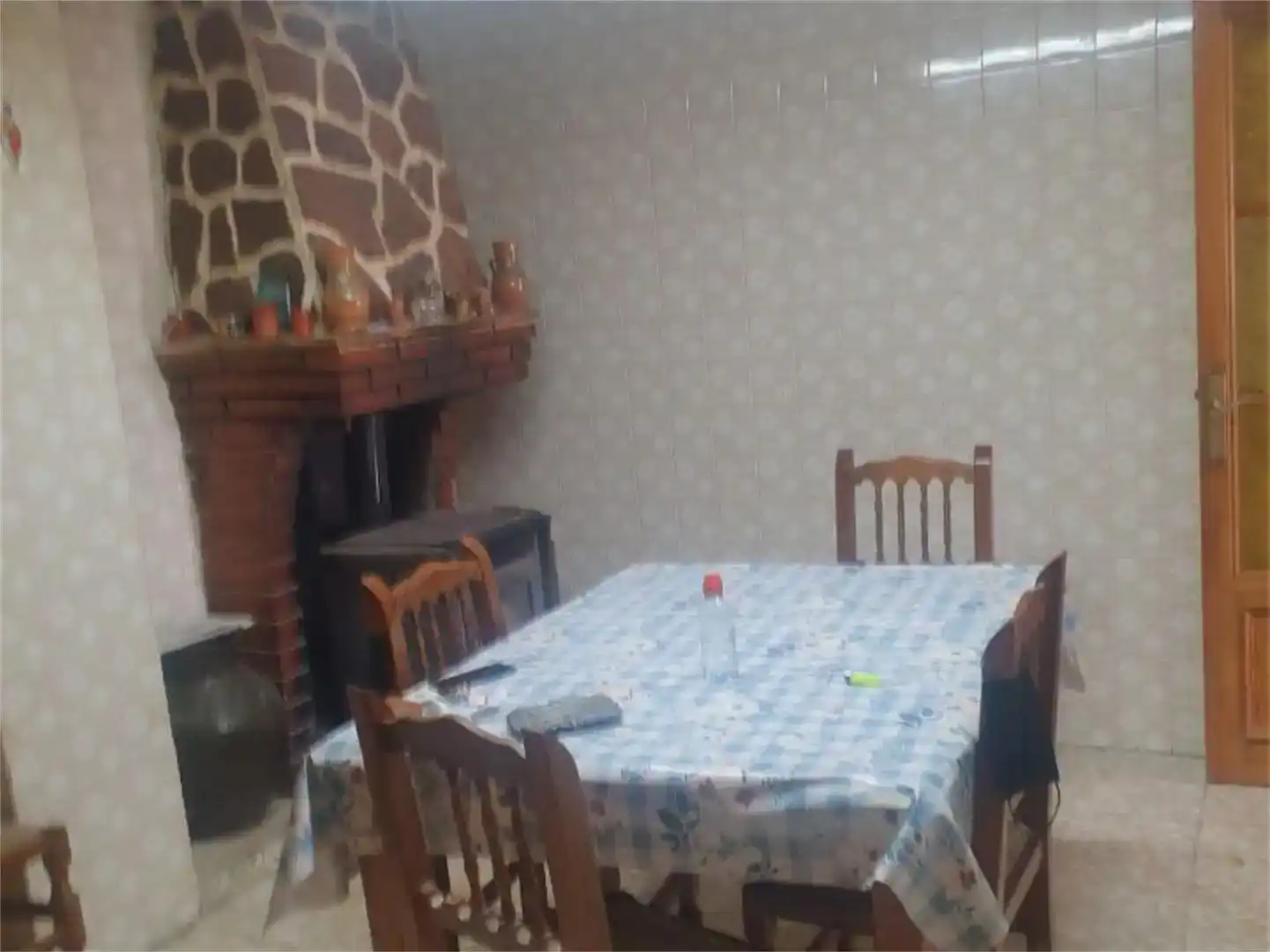Comedor de Casa adosada en venta en Alcocer con Trastero, Amueblado y Balcón