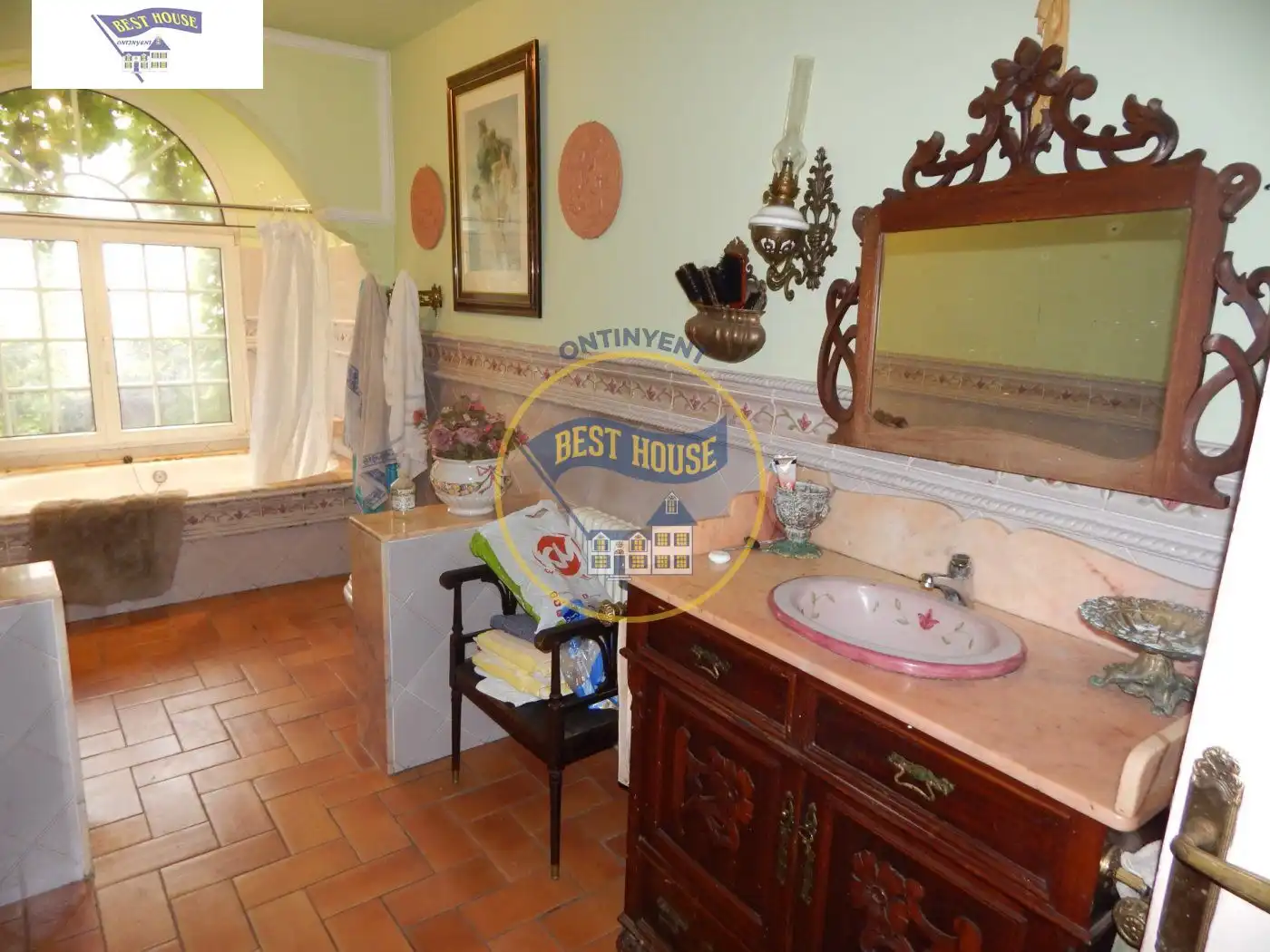 Bathroom of Houses for sale in Ontinyent  with Private garden, Storage room and Swimming Pool