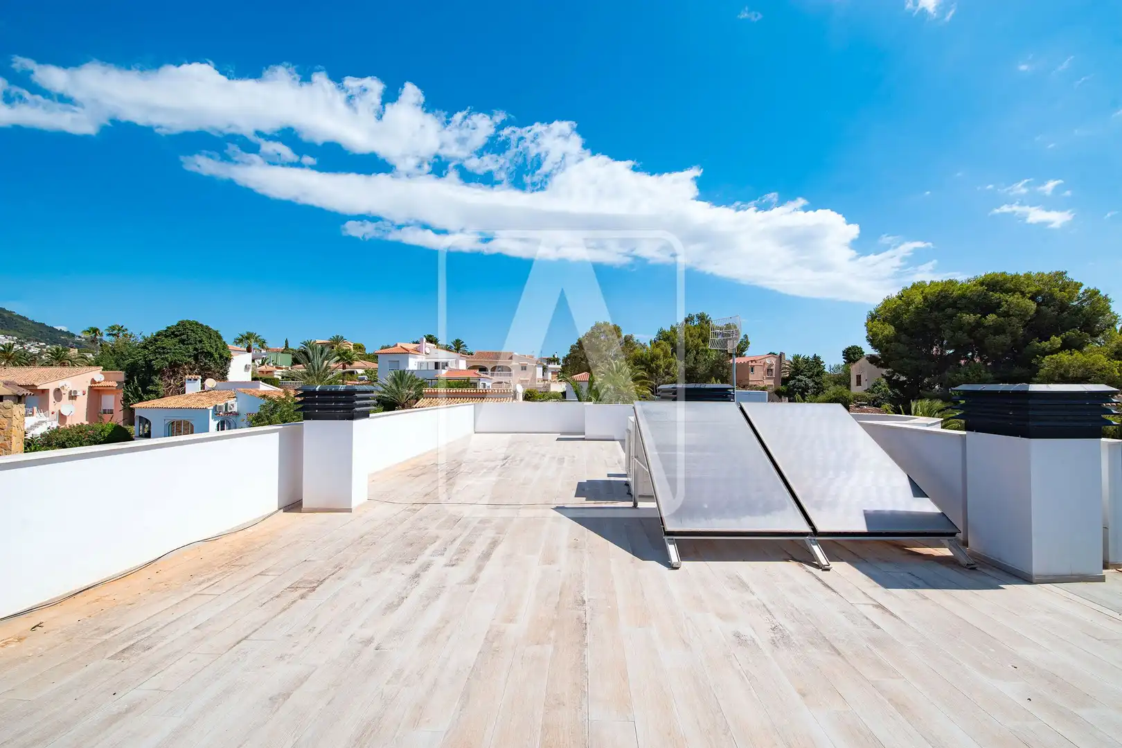 Terrassa de Casa o xalet en venda en Calpe / Calp amb Aire condicionat, Jardí privat i Terrassa