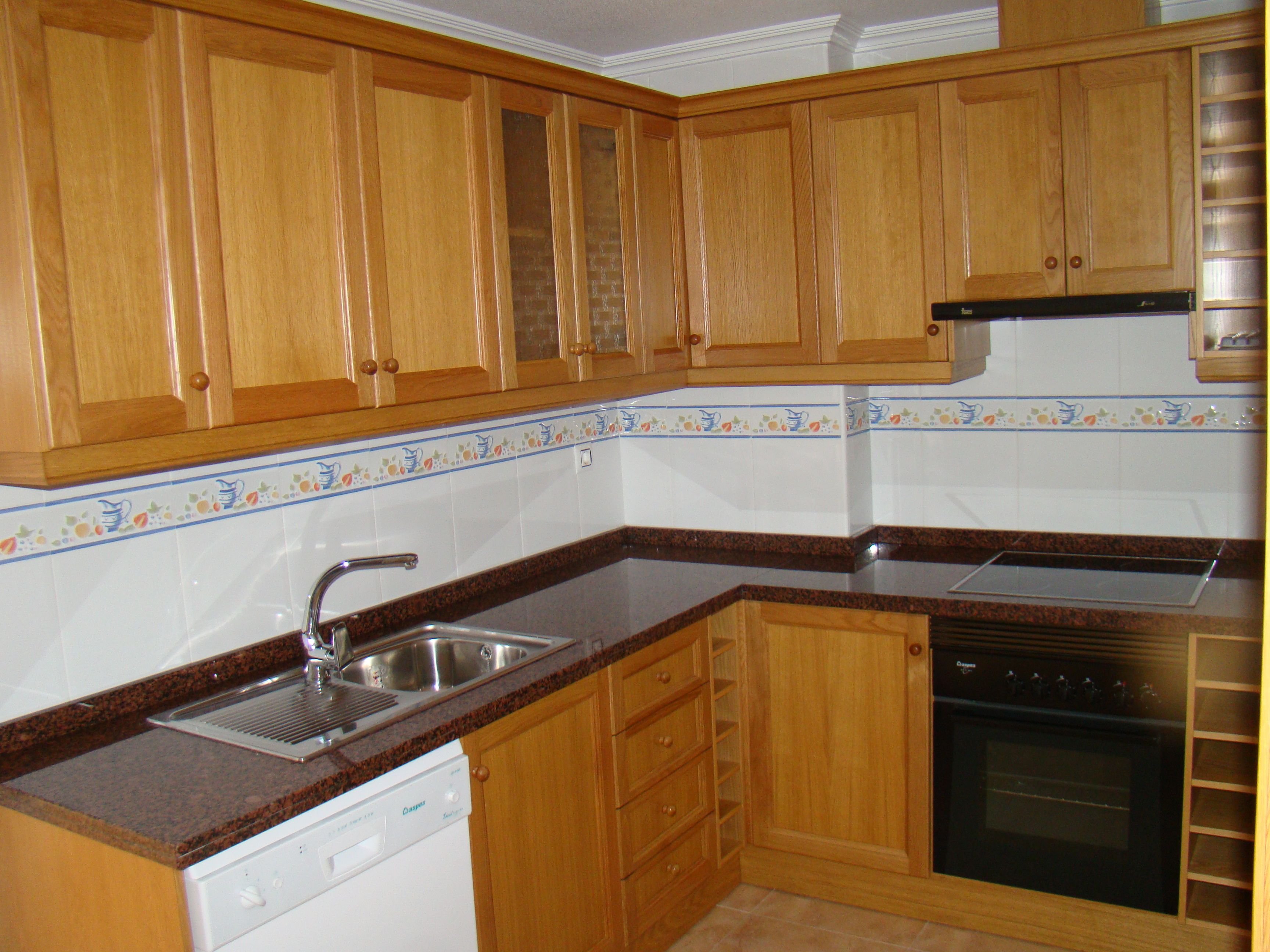Kitchen of Apartment to rent in San Pedro del Pinatar  with Storage room, Furnished and Oven