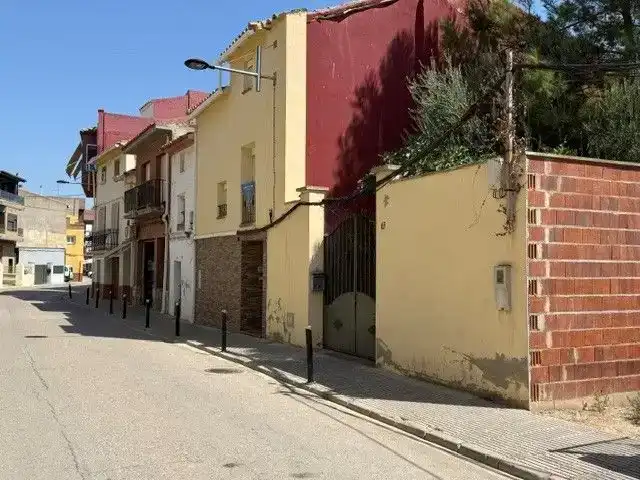 Exterior view of Houses for sale in Torrente de Cinca  with Air Conditioner, Private garden and Furnished