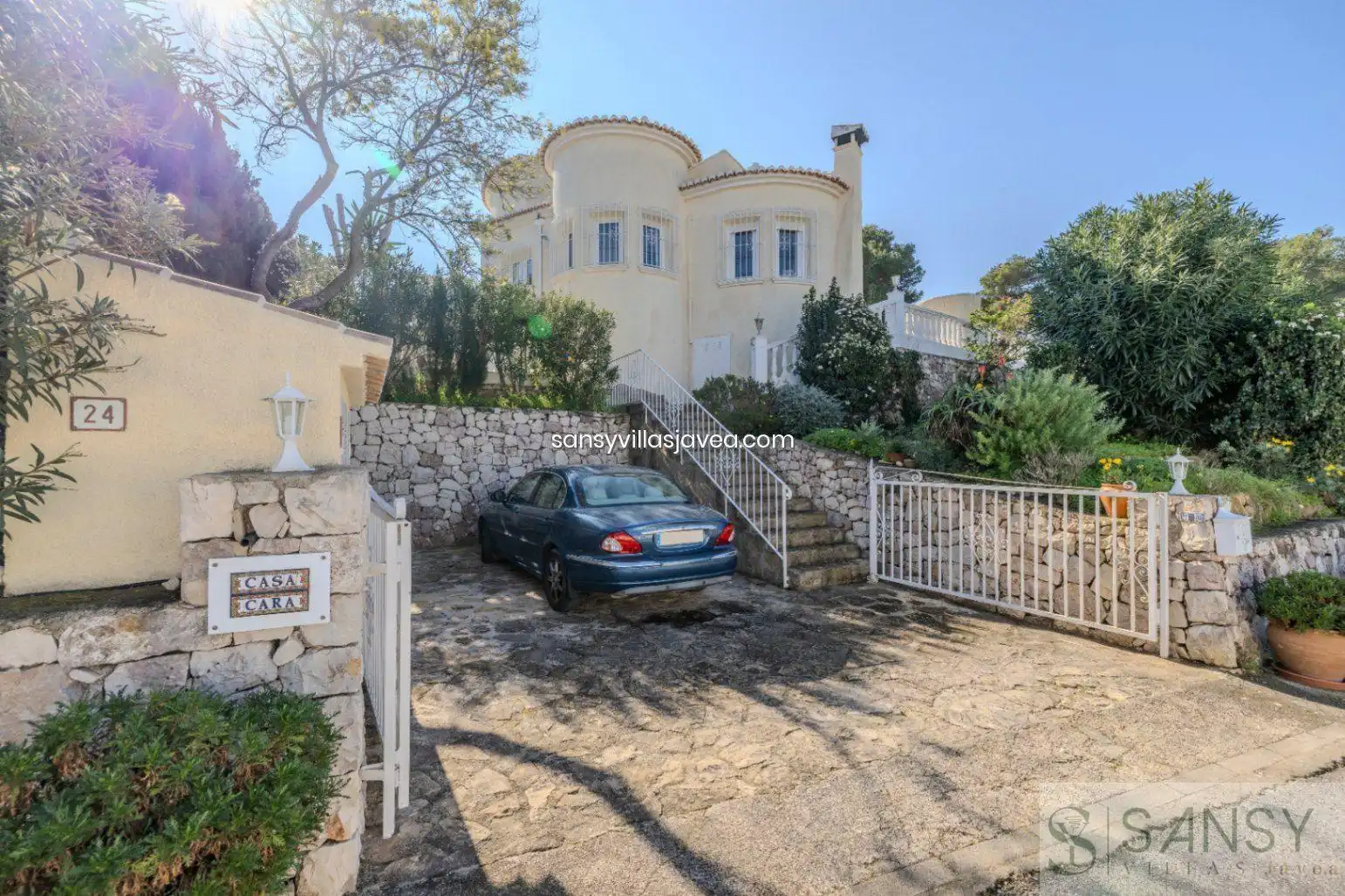 Exterior view of Houses for sale in Jávea / Xàbia  with Air Conditioner and Storage room