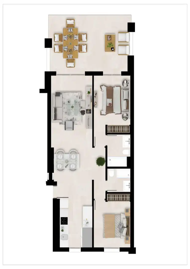 Apartments for sale in Estepona  with Air Conditioner, Heating and Terrace