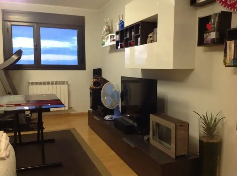 Sala de estar de Piso en venta en Santo Domingo de la Calzada con Calefacción, Parquet y Trastero
