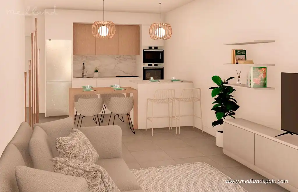 Apartament amb piscina en venda a Roldán, imagen 3