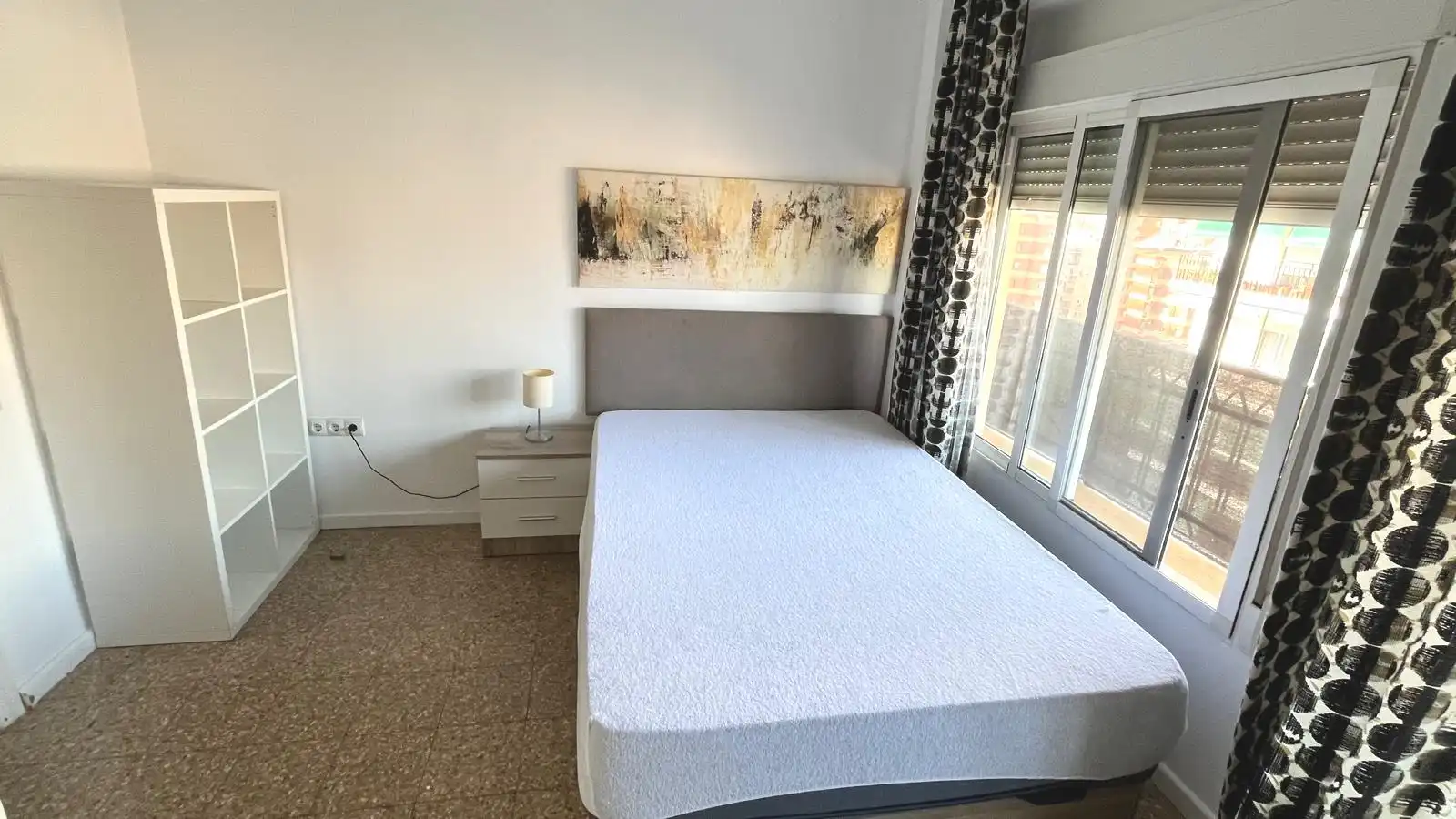 Bedroom of Flat for rent in Valencia  with Furnished, Oven and Washing machine