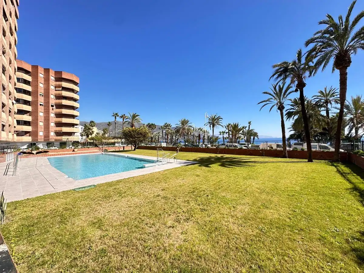 Swimming pool of Flat for rent in Almuñécar  with Terrace, Furnished and Oven