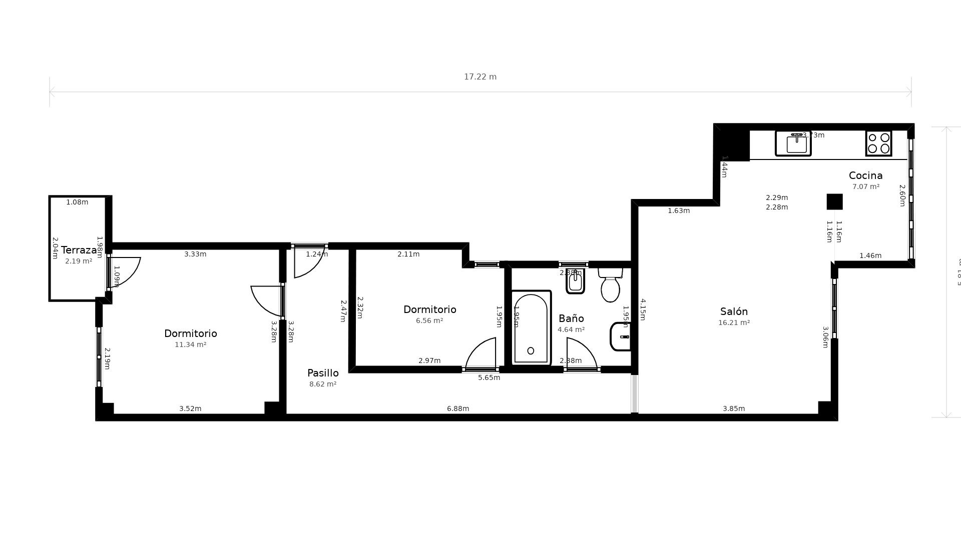 Flat to rent in Zona Avenida al Vedat