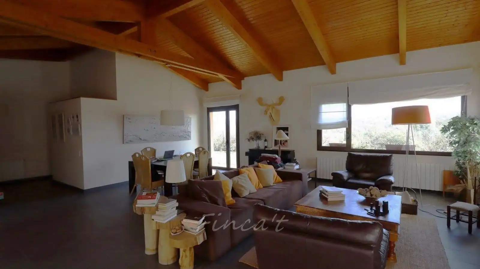 Sala de estar de Casa o chalet en venta en Castellterçol con Aire acondicionado, Calefacción y Horno