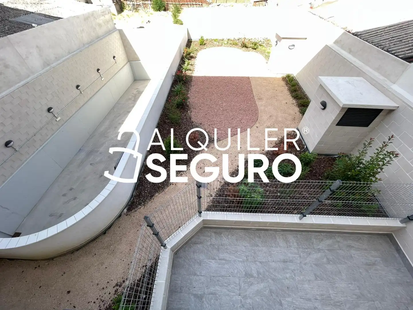 Garten von Wohnung zur Miete in Carabanchel