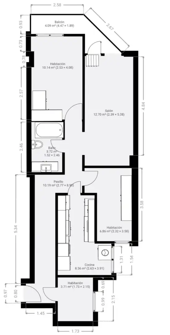 Pis amb terrassa en venda a Gran Via de les Corts Catalanes 1062, imagen 31