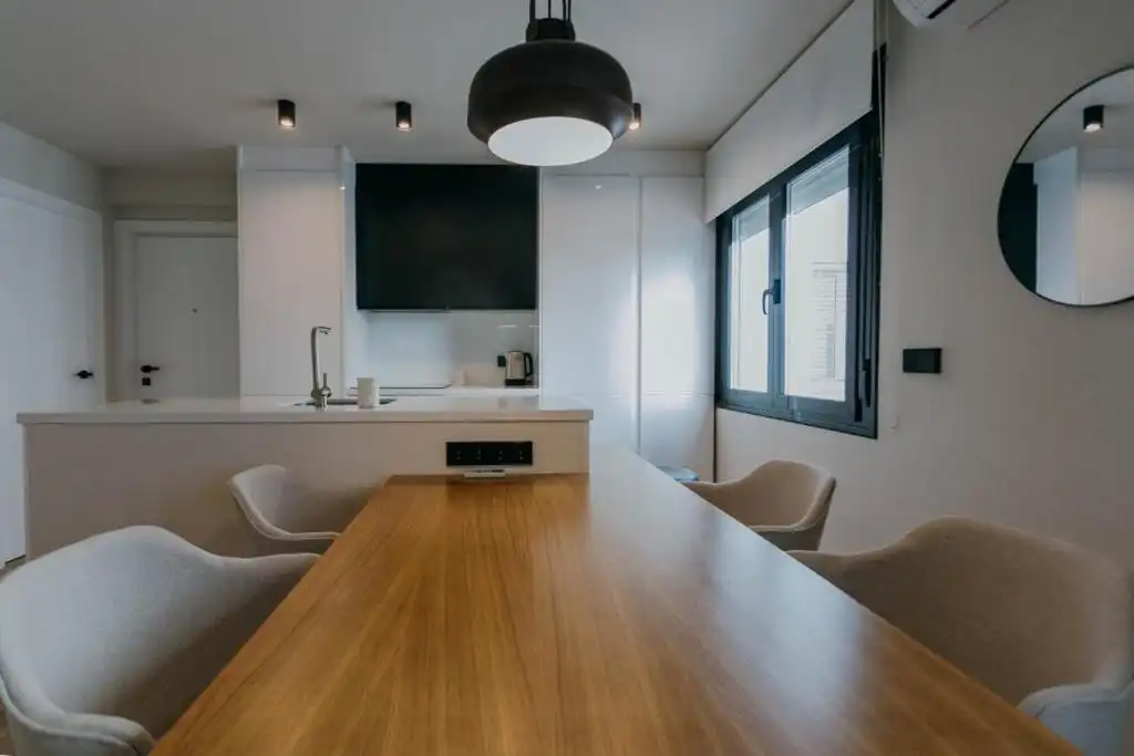 Kitchen of Flat for sale in Sevilla  with Air Conditioner, Heating and Furnished