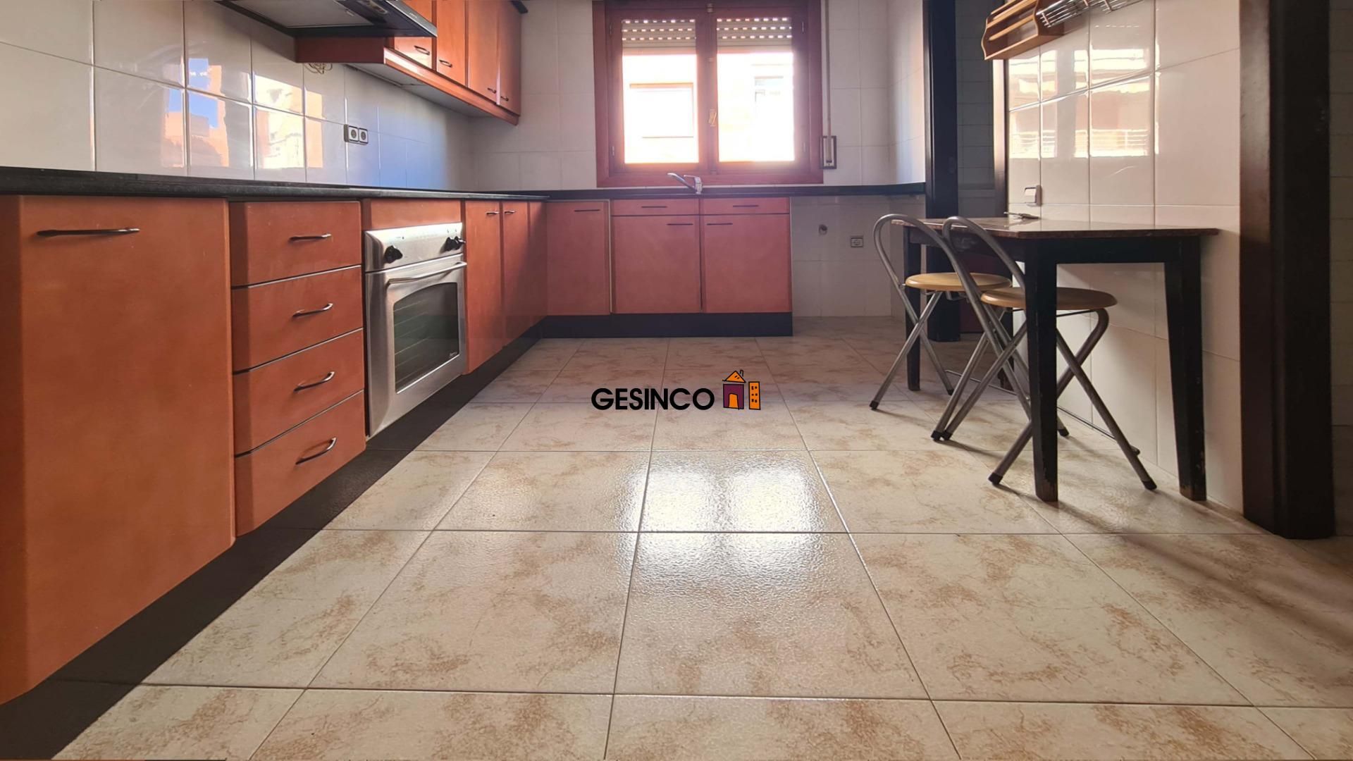 Kitchen of Flat for sale in Ontinyent  with Air Conditioner, Storage room and Balcony