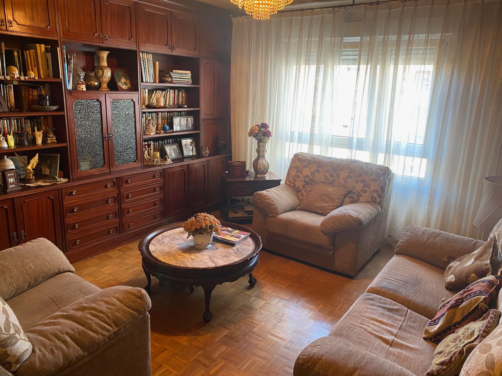 Sala d'estar de Pis en venda en Gijón 