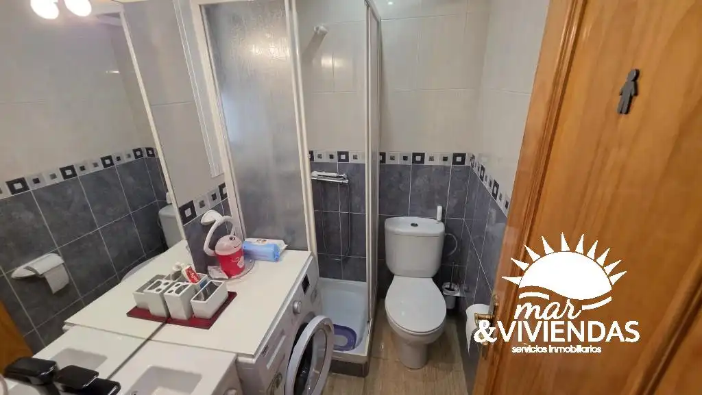 Badezimmer von Wohnungen zum Verkauf in Garrucha mit Klimaanlage, Heizung und Terrasse