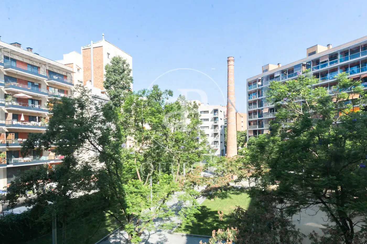 Vista exterior de Oficina de alquiler en Barcelona con Aire acondicionado y Calefacción