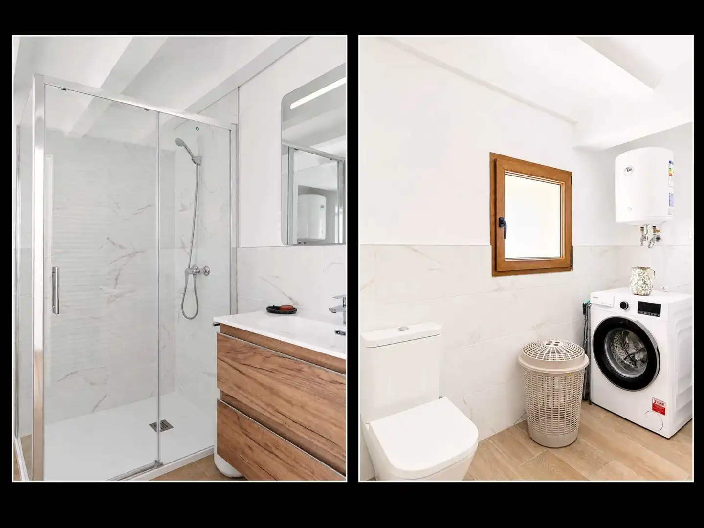 Badezimmer von Einfamilien-Reihenhaus zum Verkauf in El Pinós / Pinoso mit Terrasse