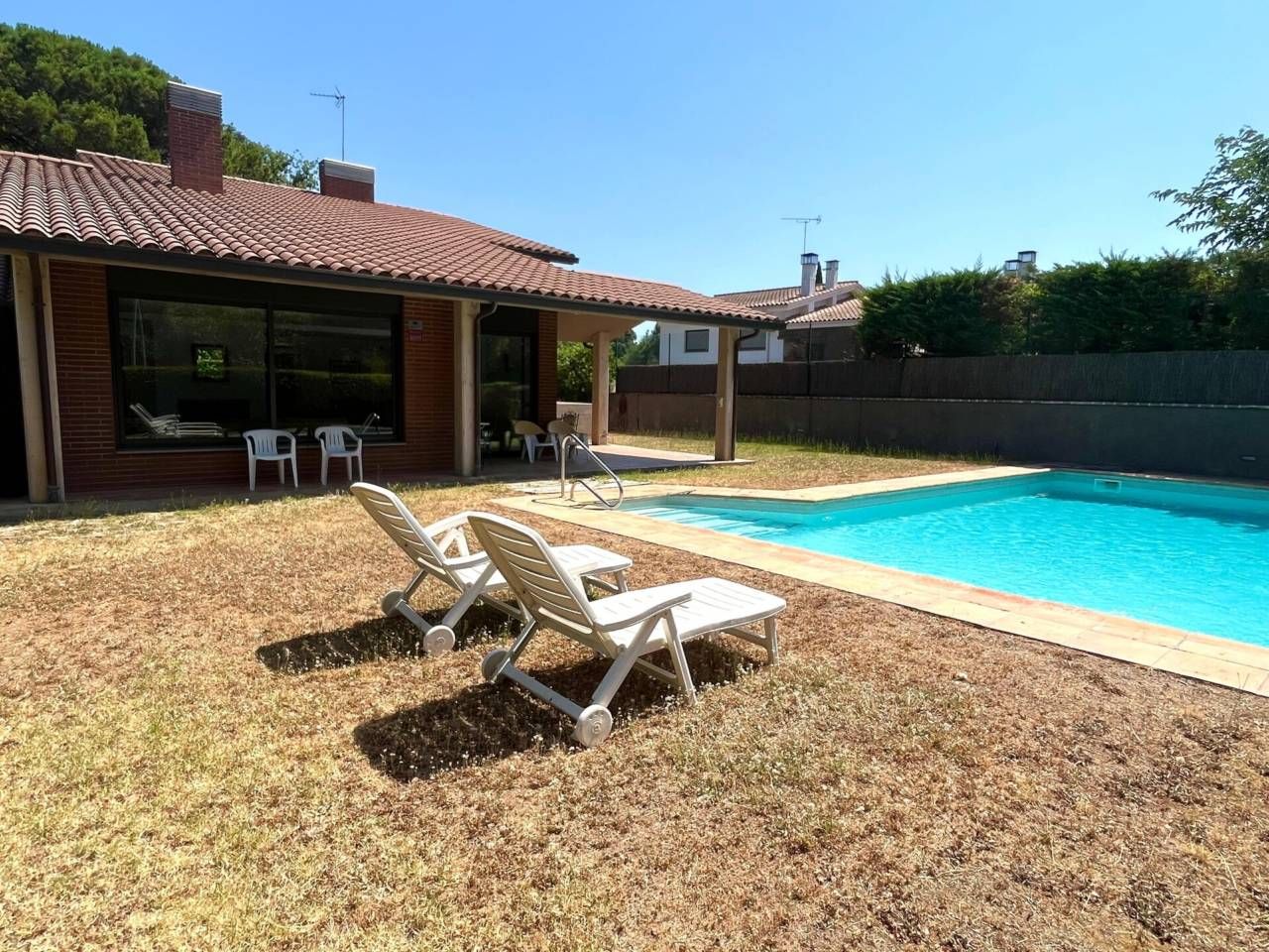 Piscina de Casa o xalet en venda en Fornells de la Selva amb Aire condicionat, Calefacció i Jardí privat