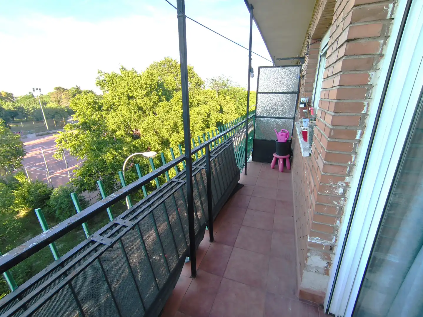 Balcony of Flat for sale in Madrid  with Heating, Terrace and Furnished